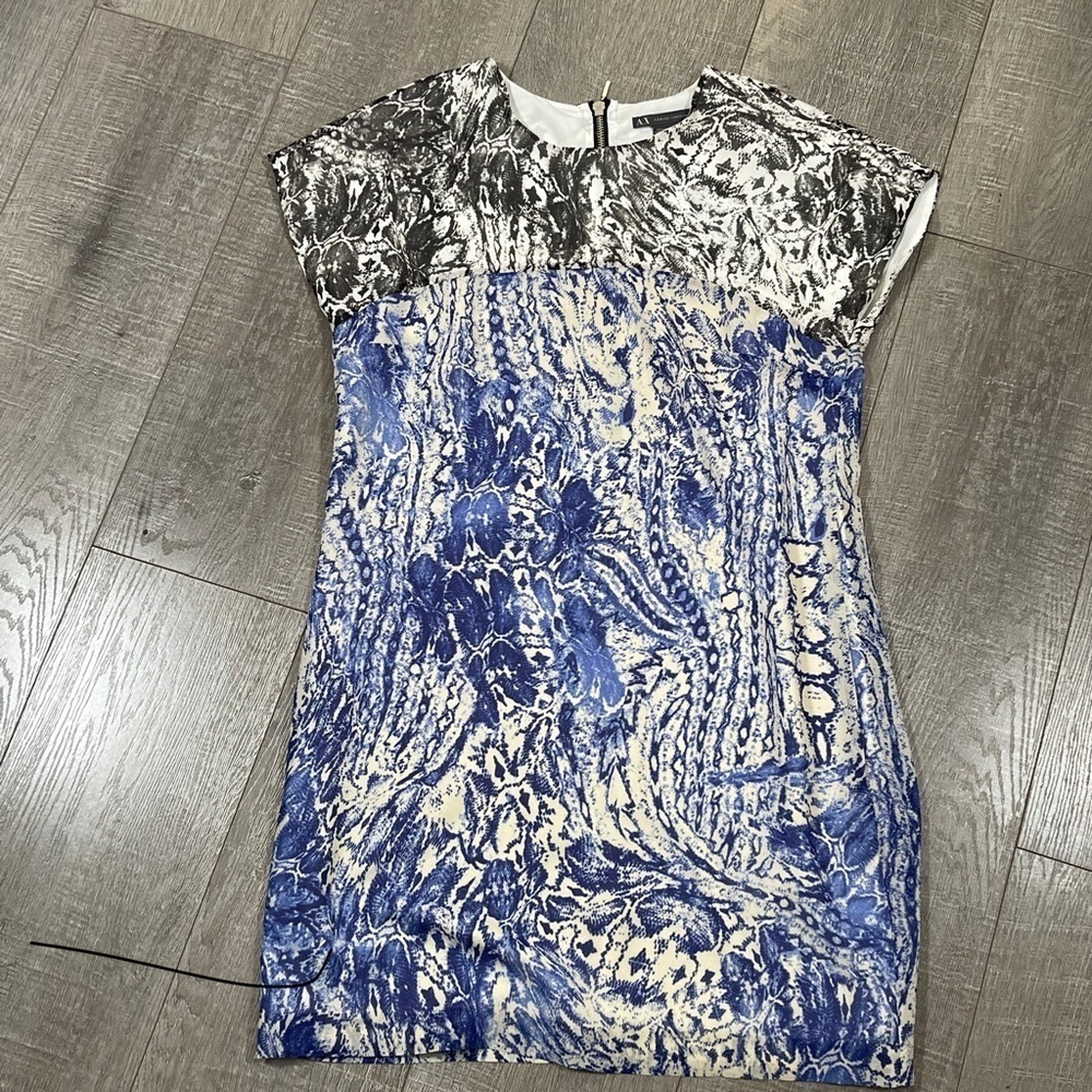 Armani Exchange Shirt Dress Printed Size 8